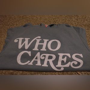 Men’s WHO CARES Sweater